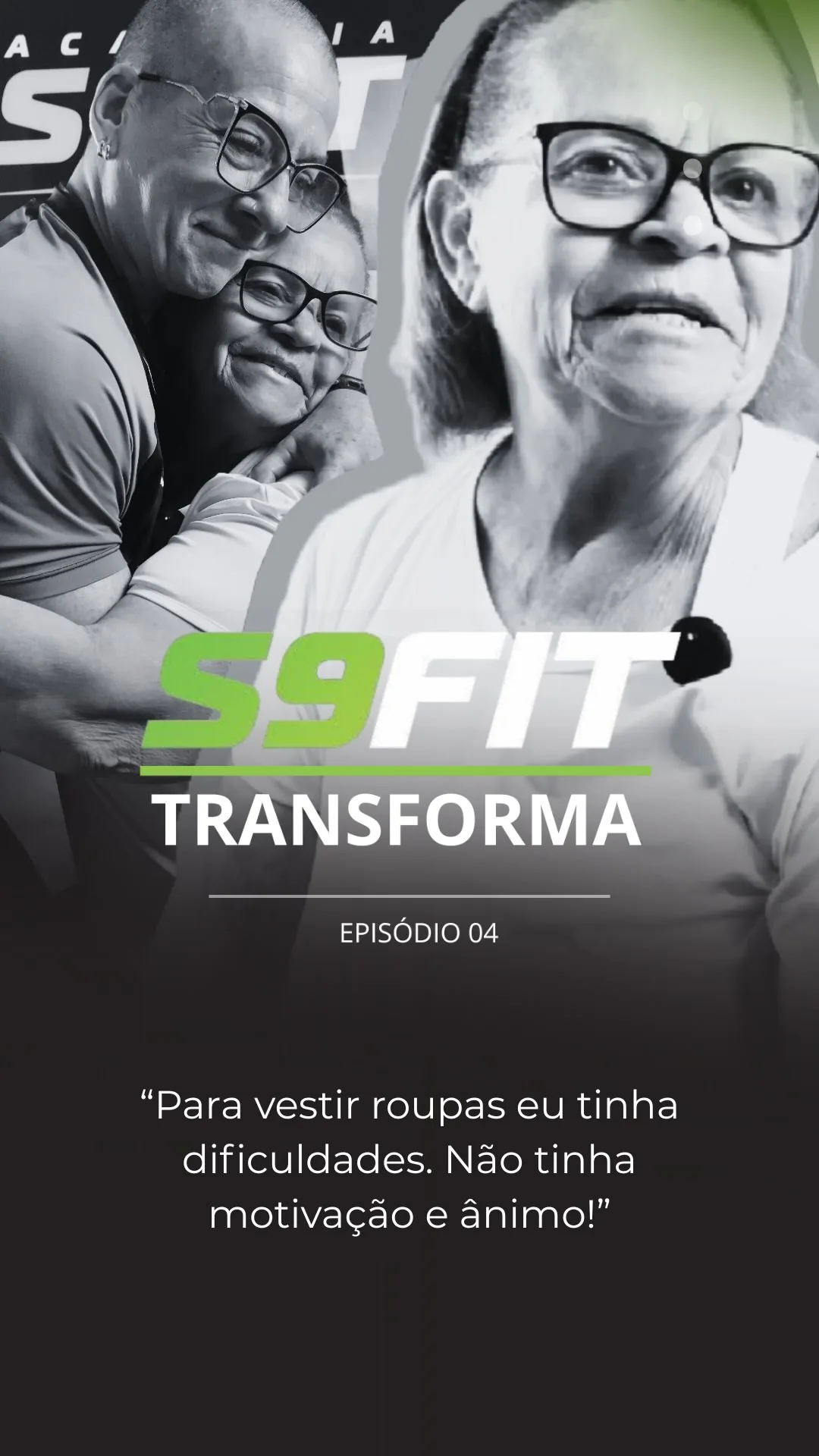 Dona Edna, 73 anos, conta como voltou a viver com mais disposicao, saude e alegria na rotina de treinos.